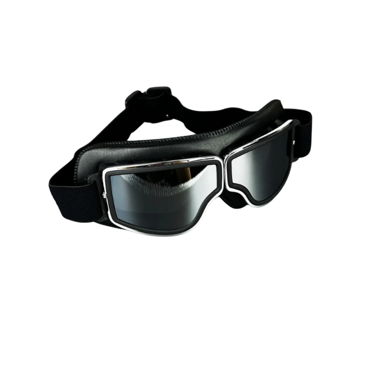 Vintage Leather Motorcycle Goggles