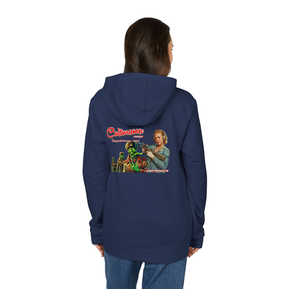 Culturama "Taking Back Tomorrow... Today!" Adidas Unisex Fleece Hoodie