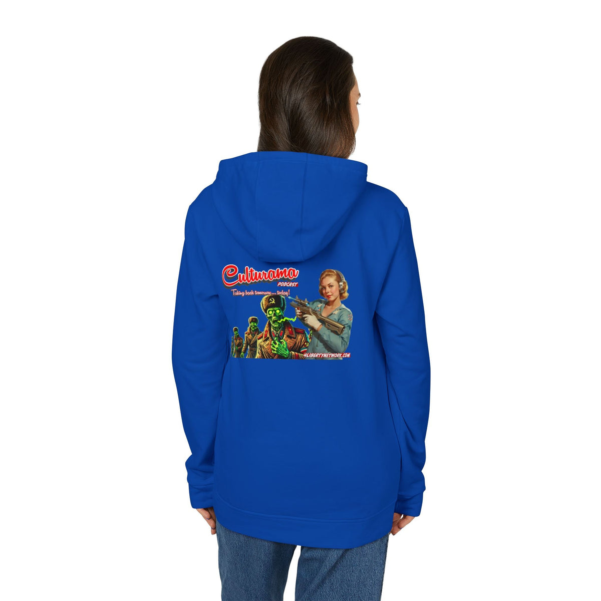 Culturama "Taking Back Tomorrow... Today!" Adidas Unisex Fleece Hoodie
