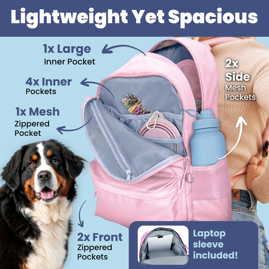 The Original Doggy Bag® Backpack for Dog Supplies