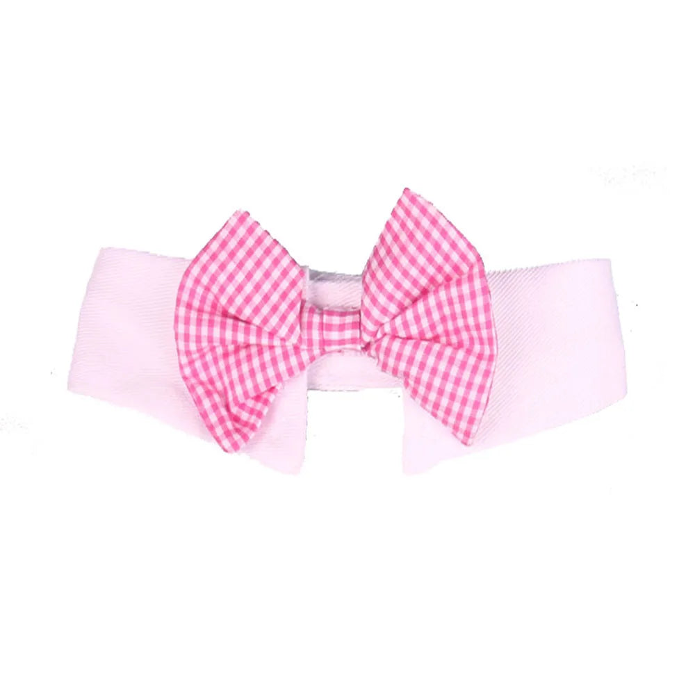 Adjustable Formal Puppy Dog Bowtie Collar Tuxedo Collar Neck Tie for Small Dogs and Cats Pet Party Wedding Grooming Costumes
