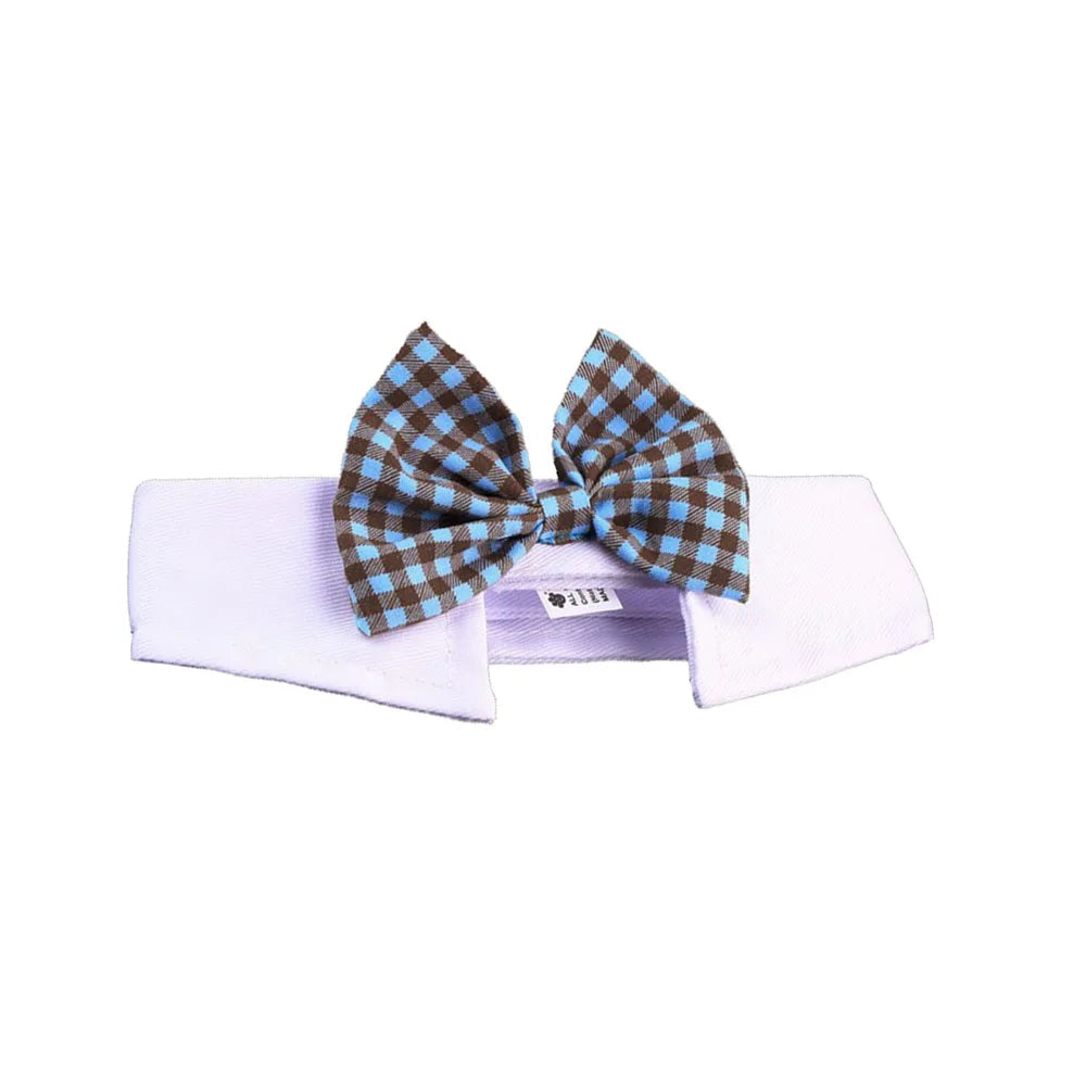 Adjustable Formal Puppy Dog Bowtie Collar Tuxedo Collar Neck Tie for Small Dogs and Cats Pet Party Wedding Grooming Costumes