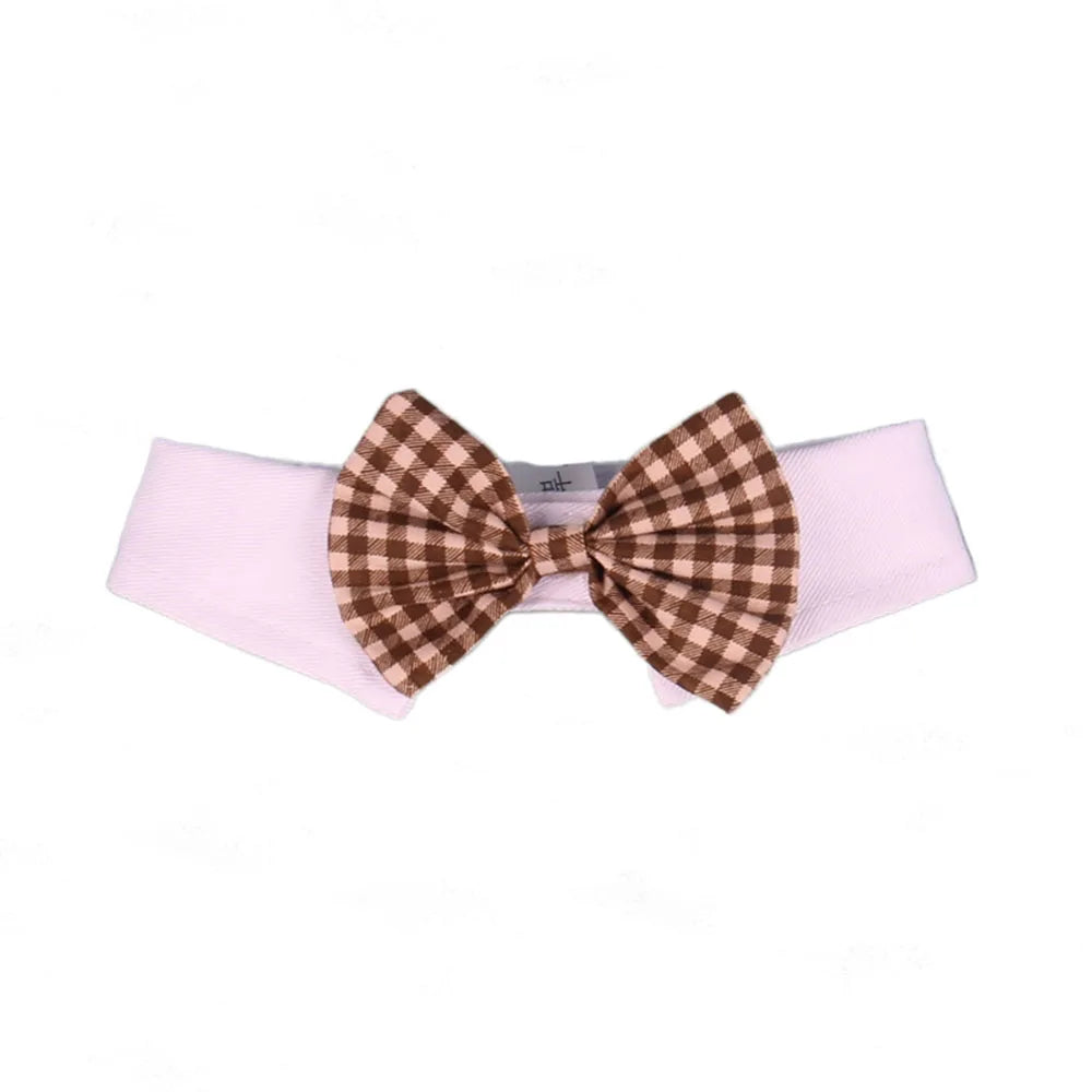 Adjustable Formal Puppy Dog Bowtie Collar Tuxedo Collar Neck Tie for Small Dogs and Cats Pet Party Wedding Grooming Costumes