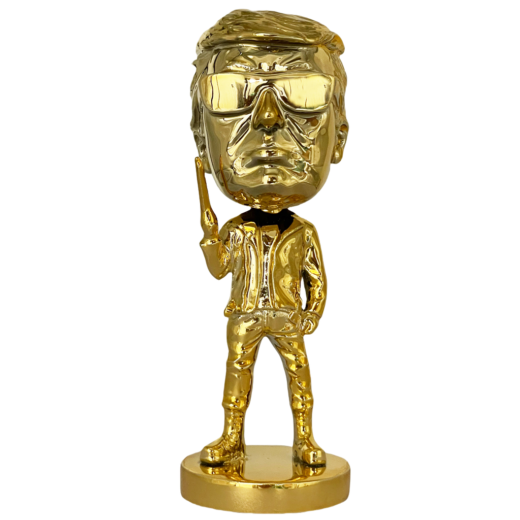 Mini Gold Trumpinator Bobblehead