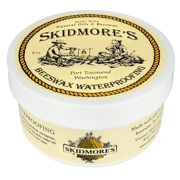 Skidmore's Beeswax Waterproofing – Natural Leather Waterproofing Treatment