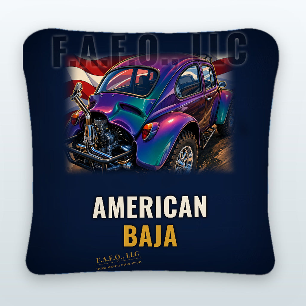 American Baja 6in Synergy Pro dual-sided regulation cornhole bag - Freedom Advocates Florida Official, LLC