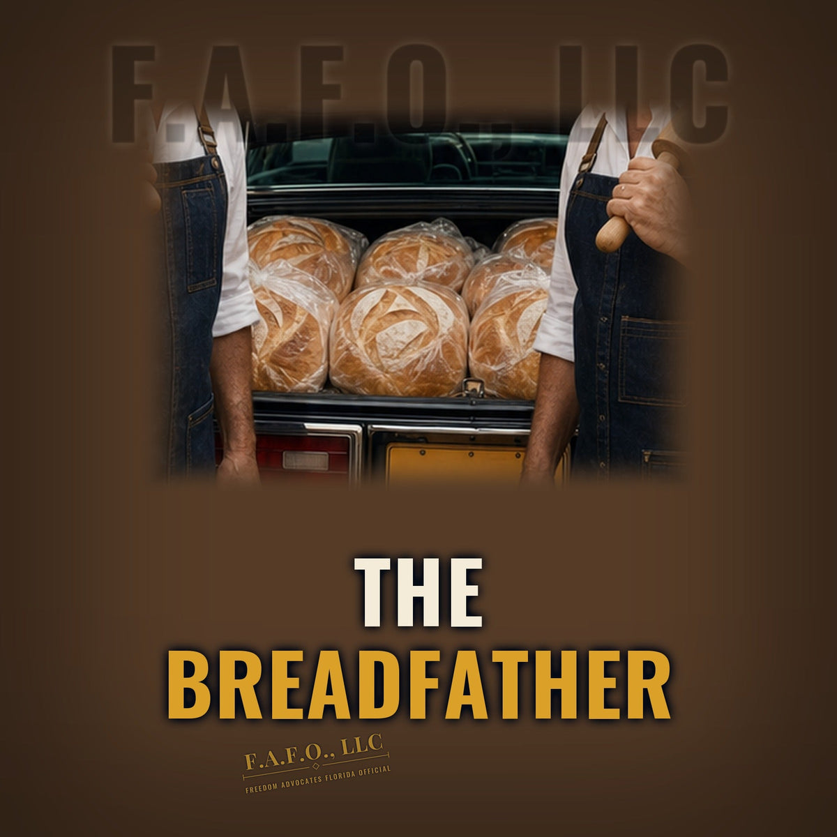 The Breadfather cornhole throwing bag - Freedom Advocates Florida Official, LLC