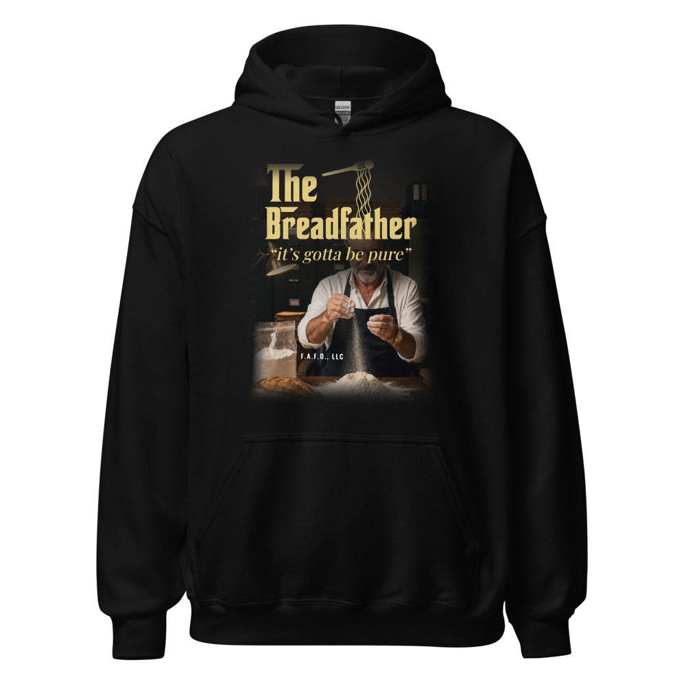 The Breadfather, It's Gotta Be Pure — Hoodie, Black