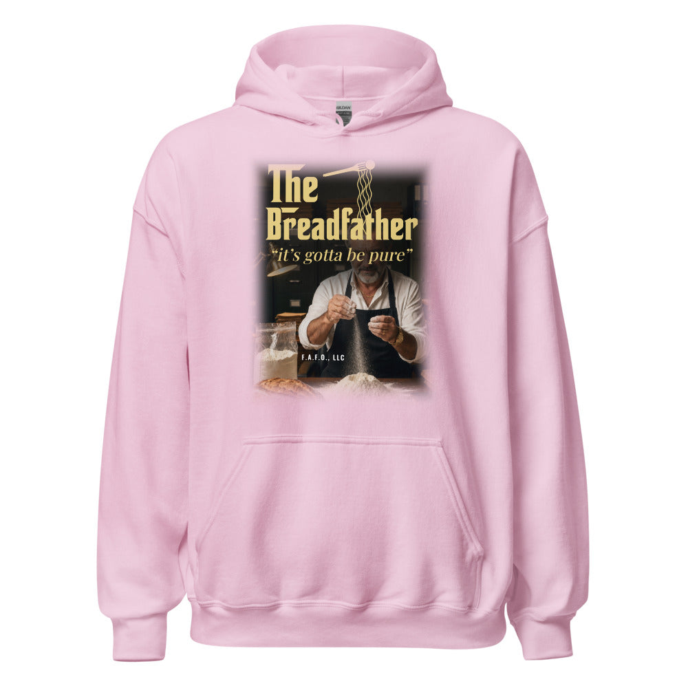 The Breadfather, It's Gotta Be Pure — Hoodie, Light Pink