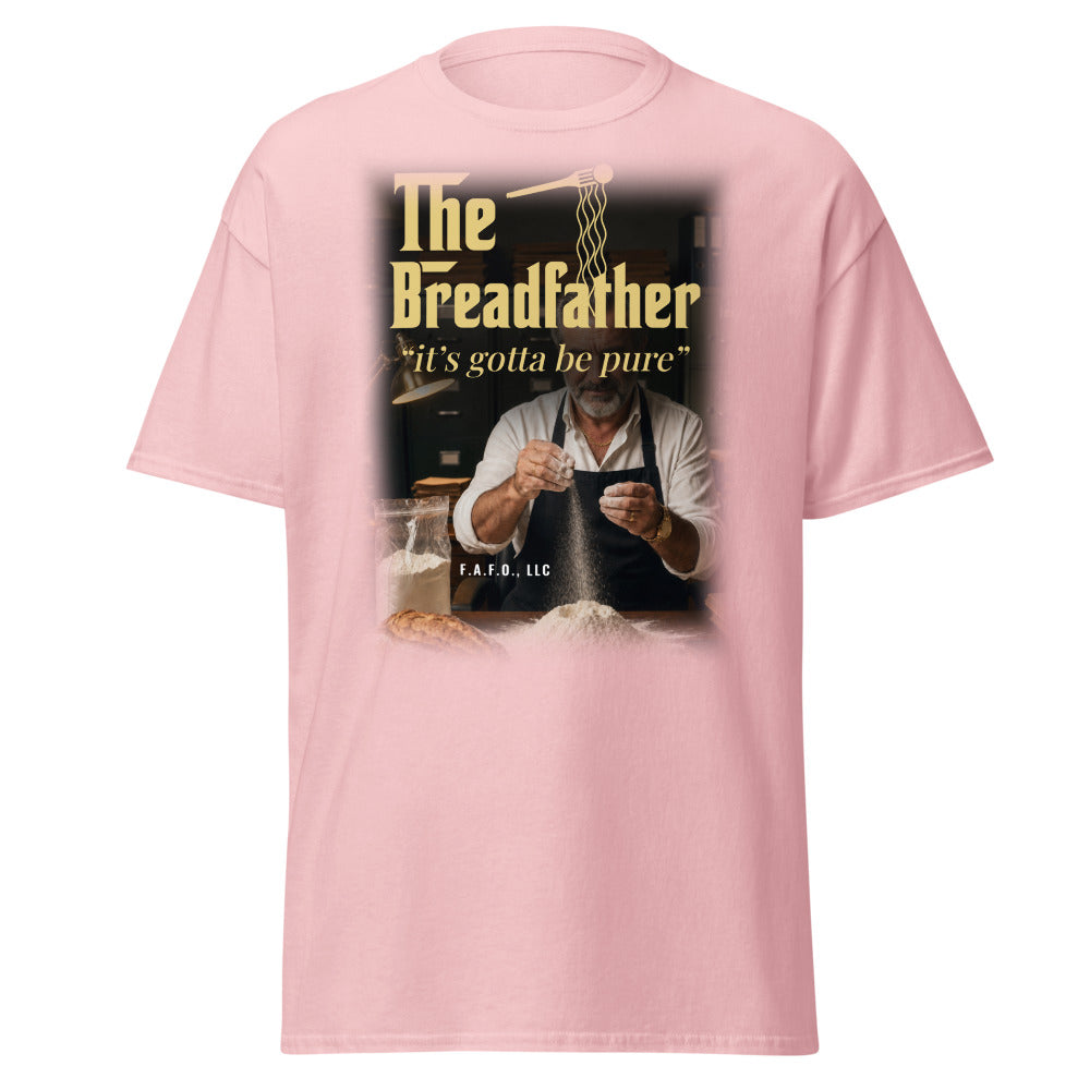 The Breadfather, It's Gotta Be Pure — Tee, Light Pink