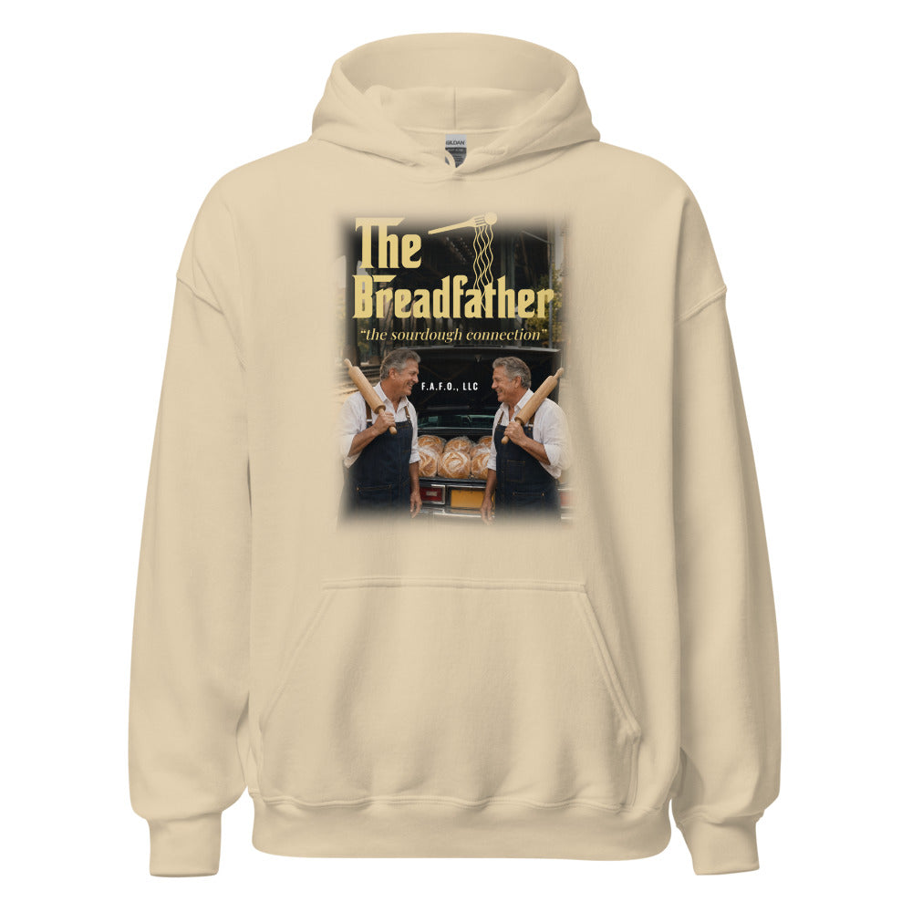 The Breadfather, The Sourdough Connection — Hoodie, Sand