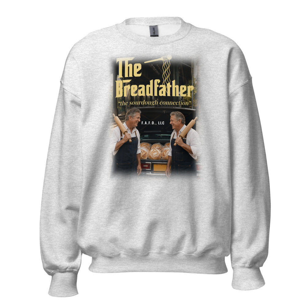 The Breadfather, The Sourdough Connection — Sweatshirt, Ash
