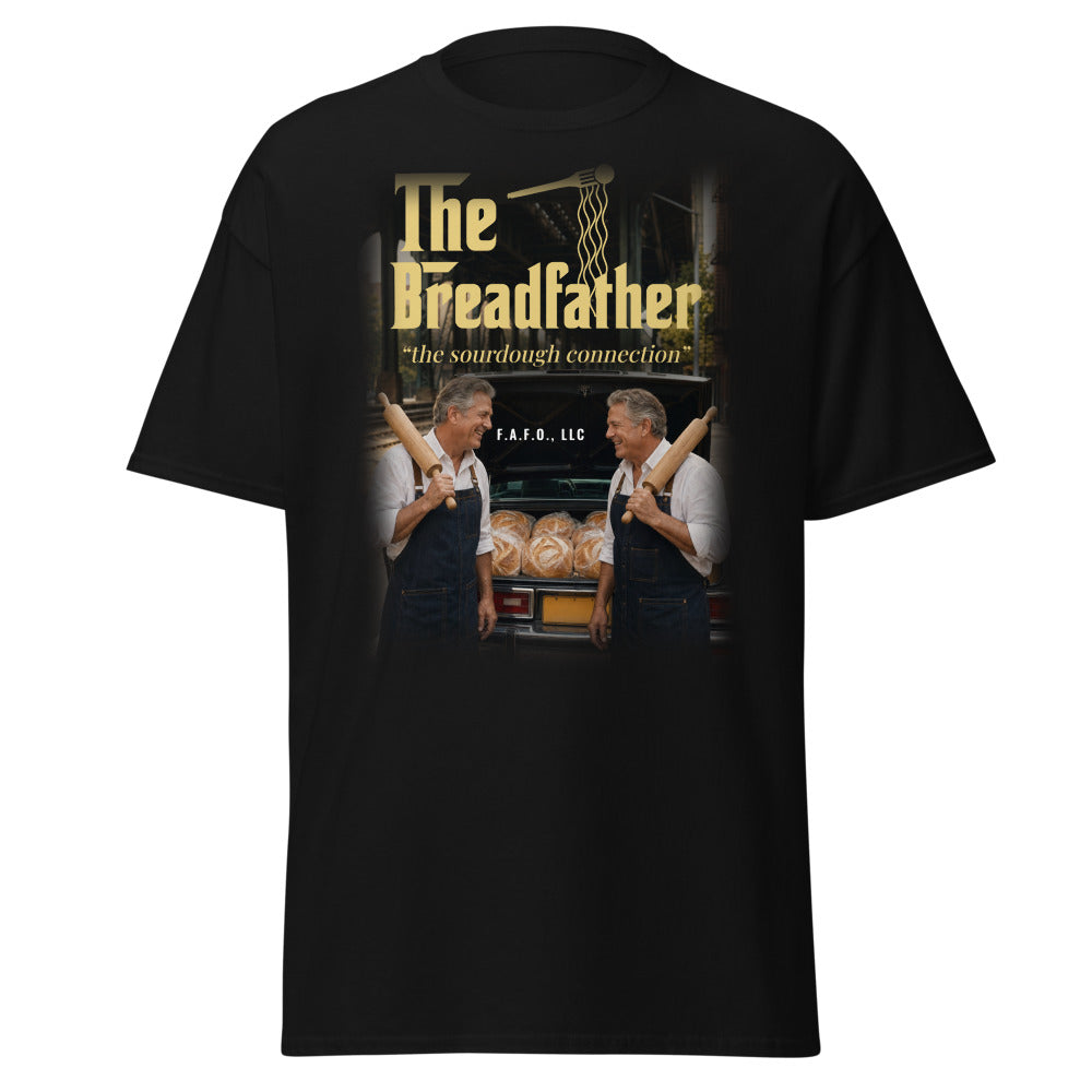 The Breadfather, The Sourdough Connection — Tee, Black