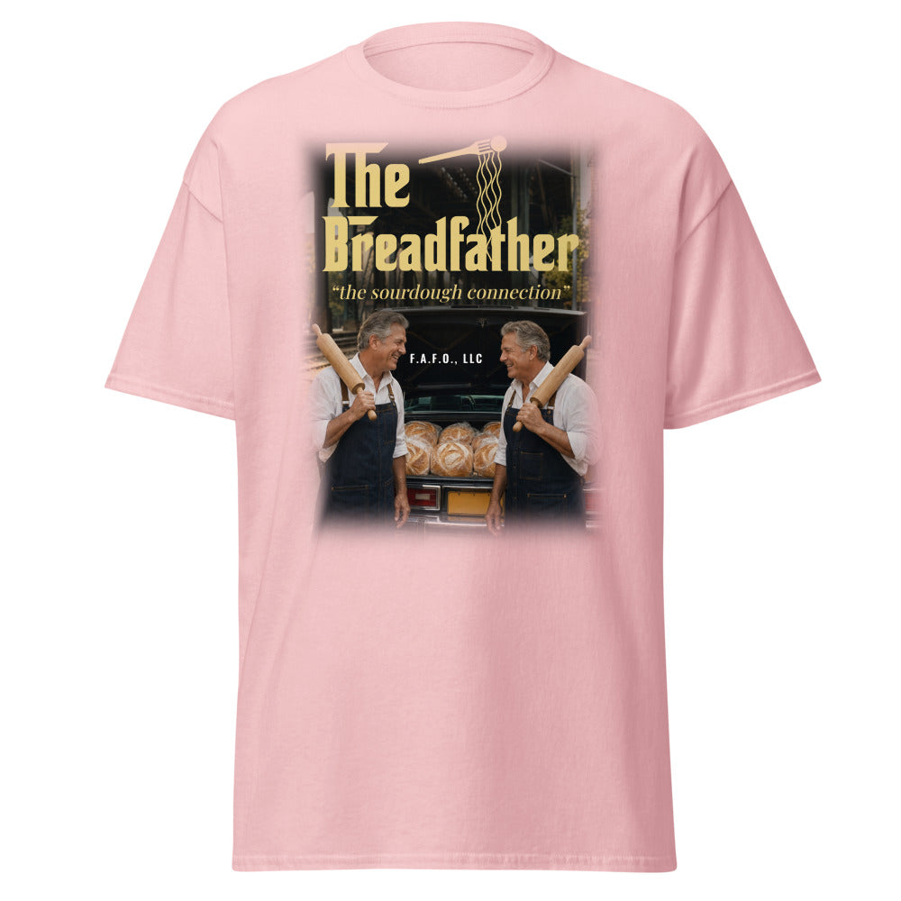 The Breadfather, The Sourdough Connection — Tee, Light Pink