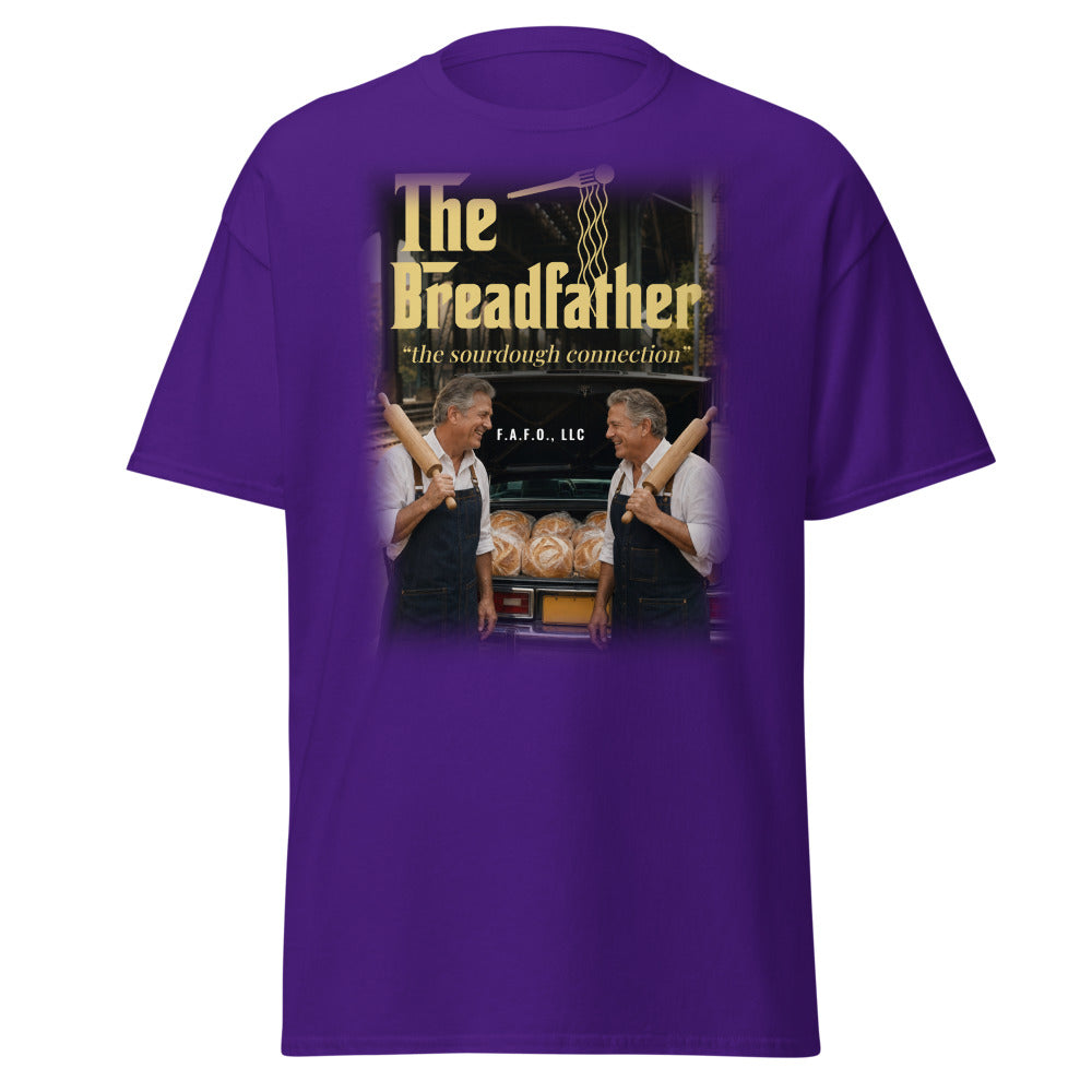 The Breadfather, The Sourdough Connection — Tee, Purple