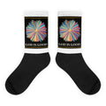 God Is Good printed on sublimated crew socks - Freedom Advocates Florida Official, LLC