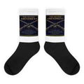 The Second Amendment 1791 printed on sublimated crew socks - Freedom Advocates Florida Official, LLC
