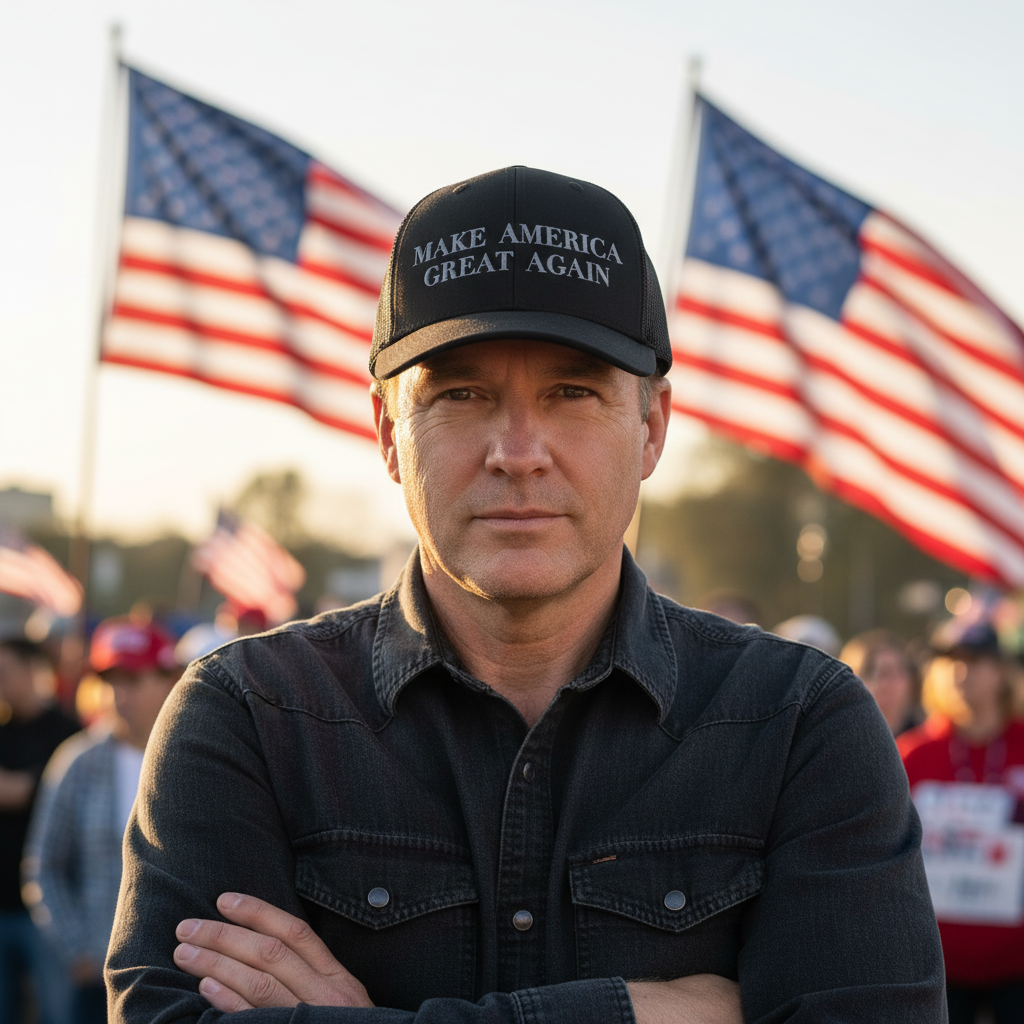 Walton & Johnson - Dark MAGA Hat