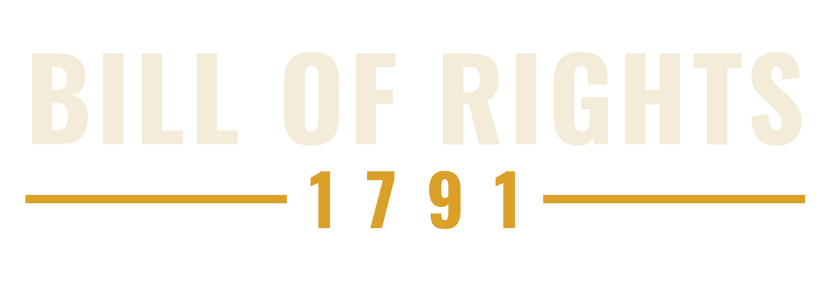 Bill of Rights 1791 embroidery mark - Yupoong 6606 trucker cap - Freedom Advocates Florida Official, LLC