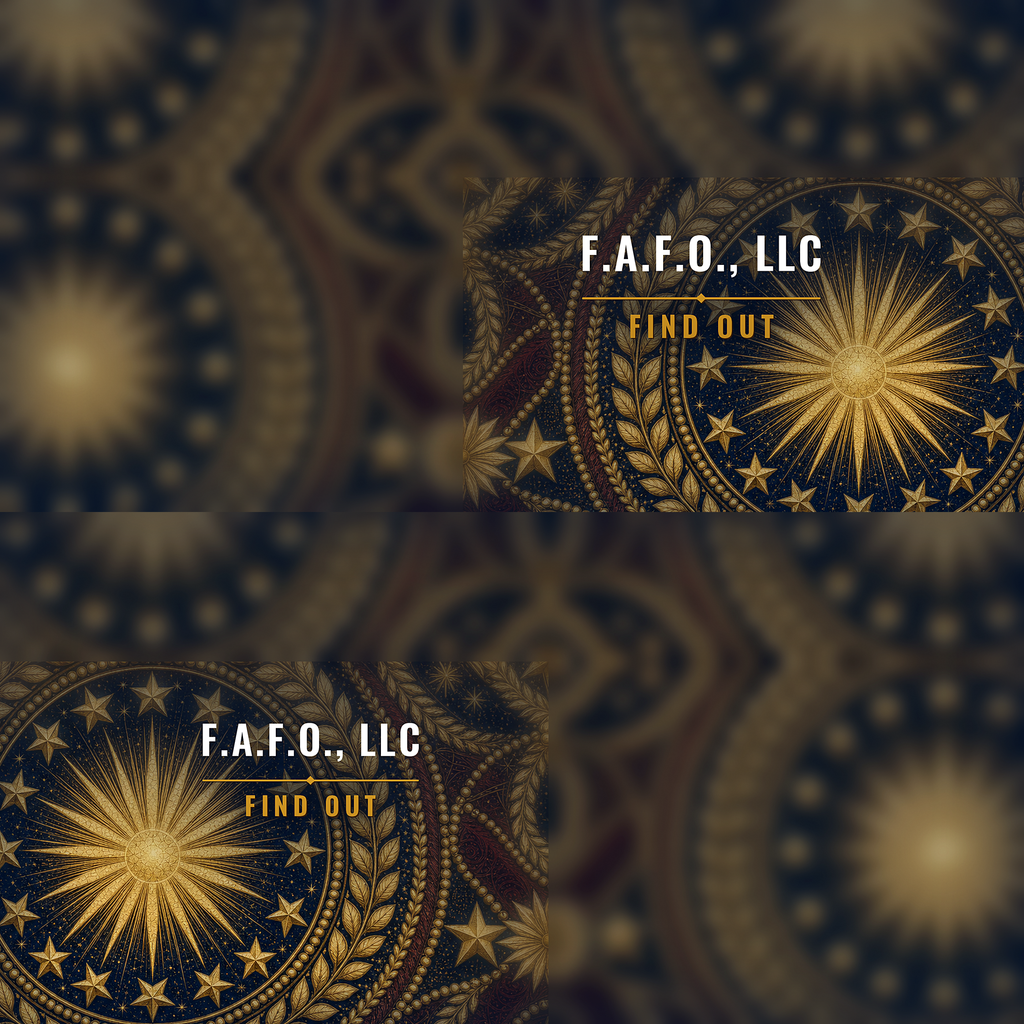 F.A.F.O., LLC full-wrap shoe left quarters print panel (2250x2250, 150 dpi)