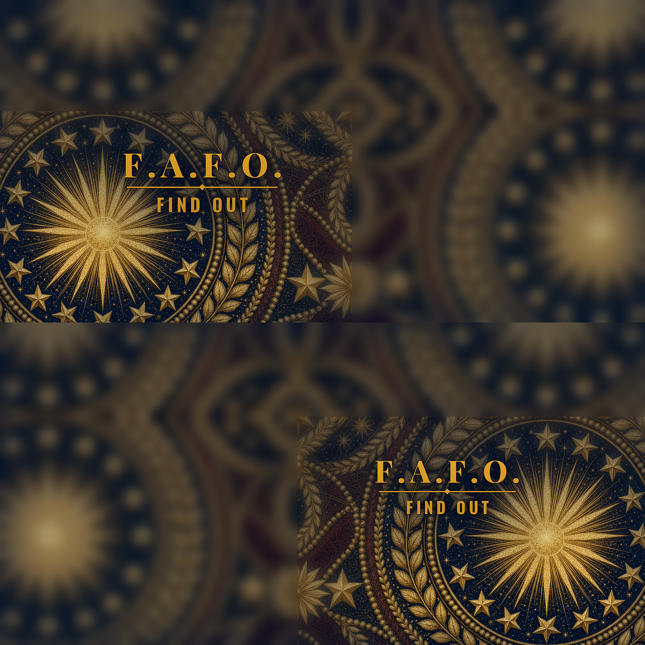F.A.F.O. full-wrap shoe right quarters print panel (2250x2250, 150 dpi)