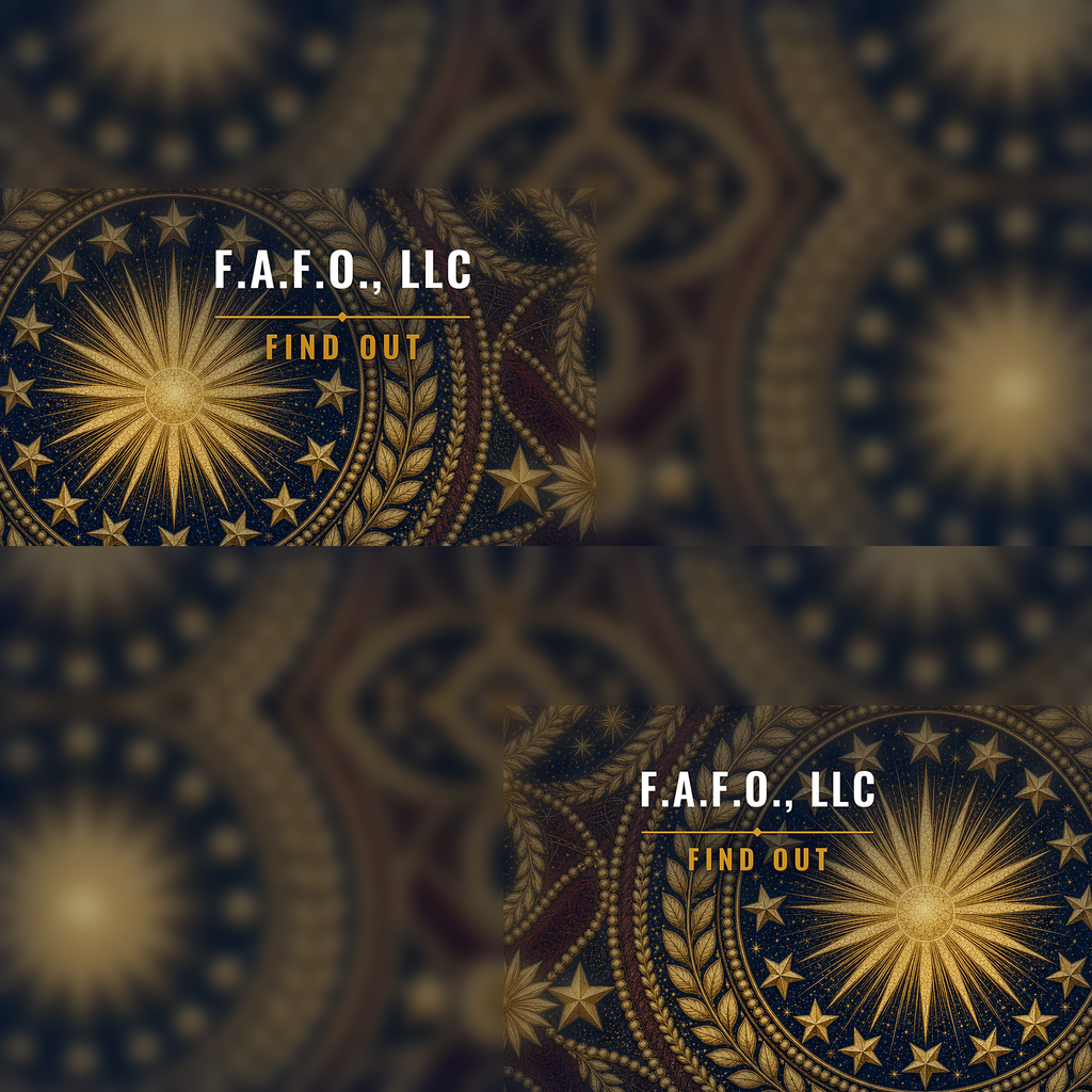 F.A.F.O., LLC full-wrap shoe right quarters print panel (2250x2250, 150 dpi)