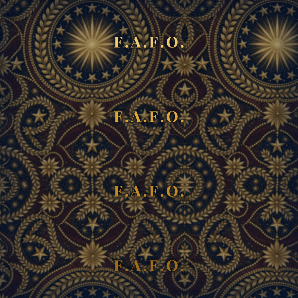 F.A.F.O. full-wrap shoe tongue print panel (2250x2250, 150 dpi)