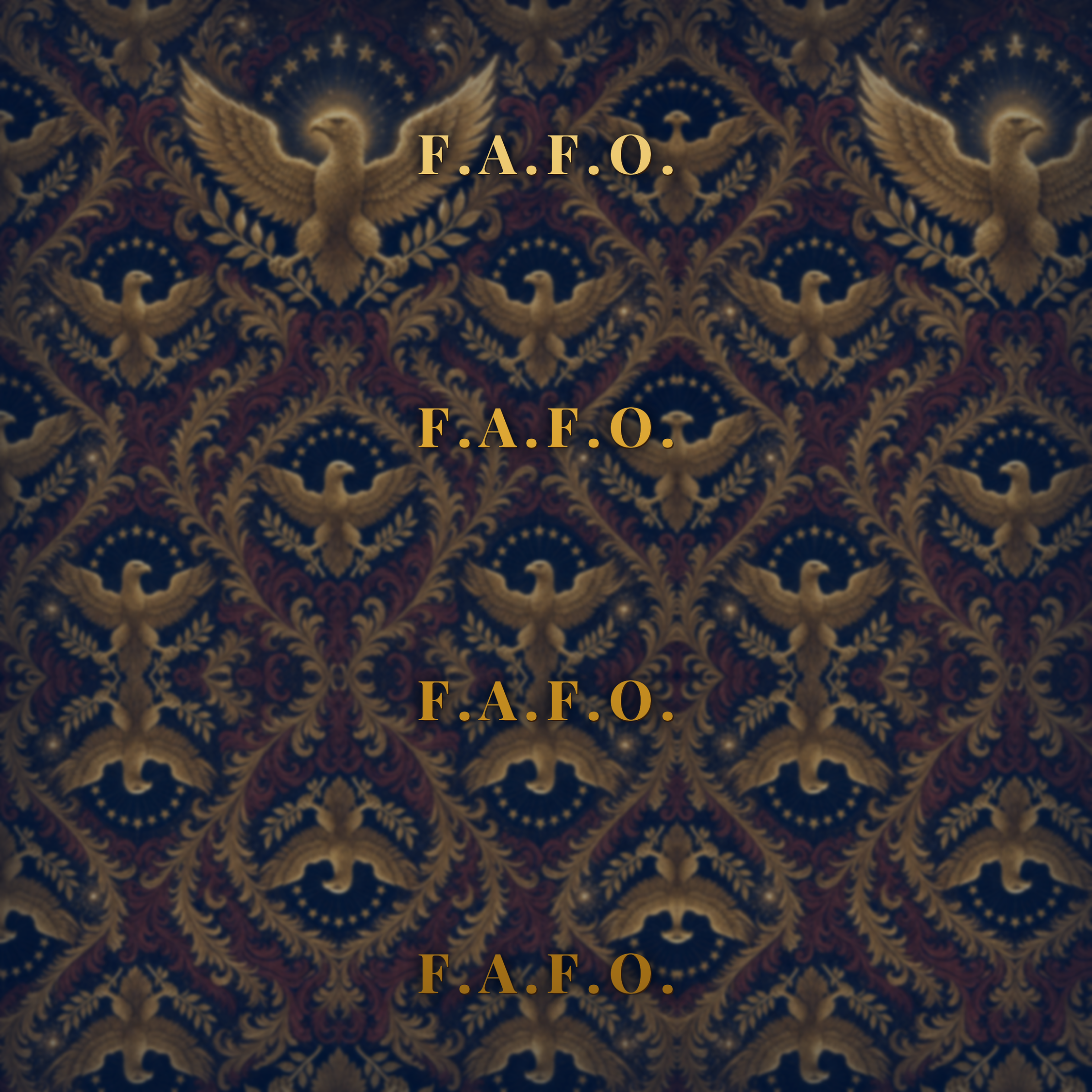 F.A.F.O. full-wrap shoe tongue print panel (2250x2250, 150 dpi)