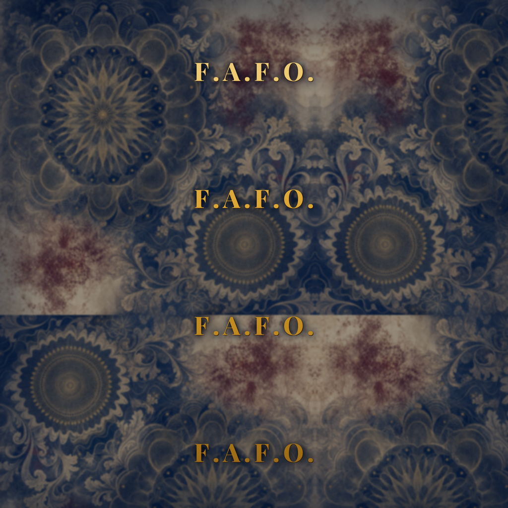 F.A.F.O. full-wrap shoe tongue print panel (2250x2250, 150 dpi)