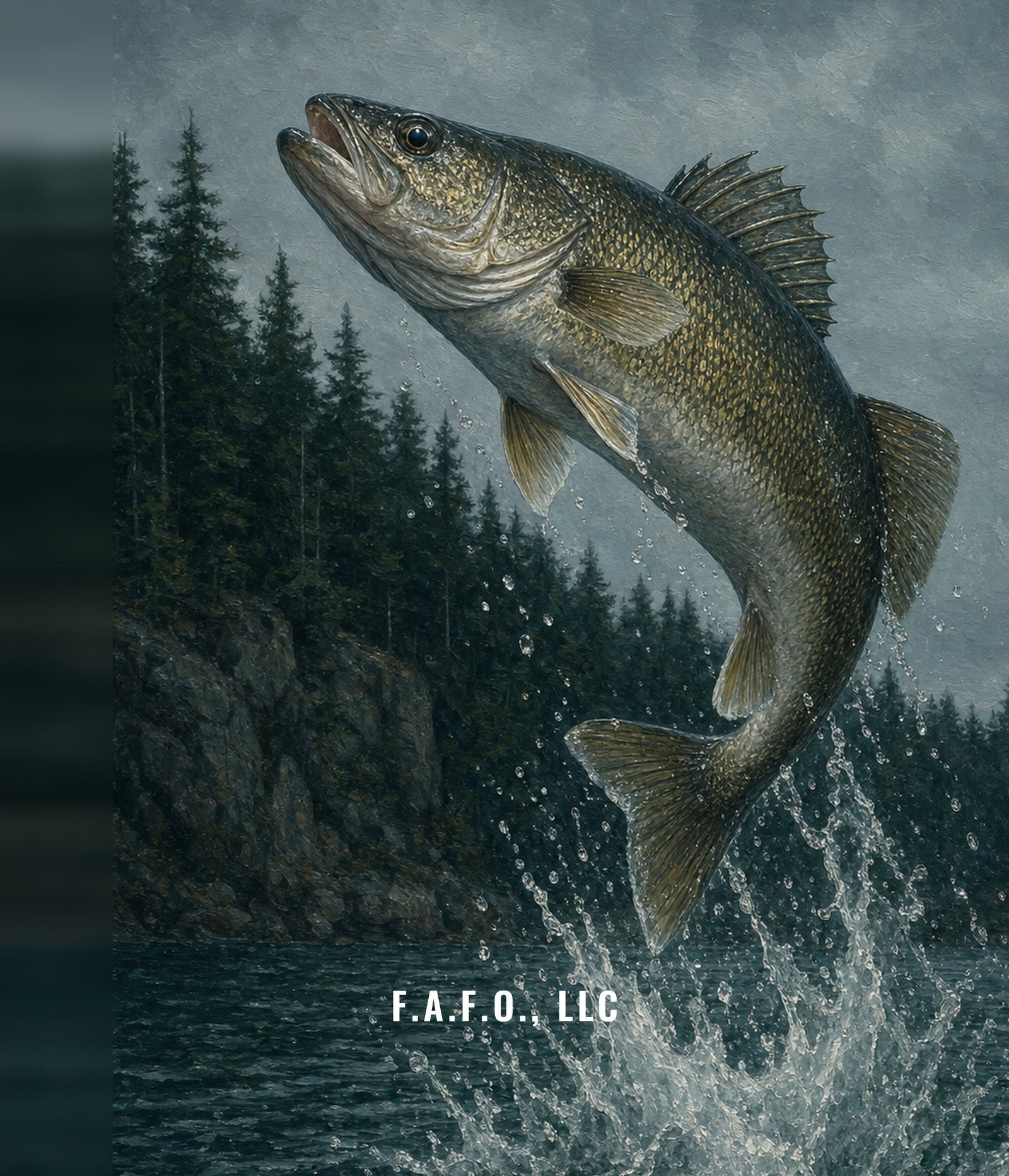 great-lakes back panel, repositioned so the fish head clears the seams