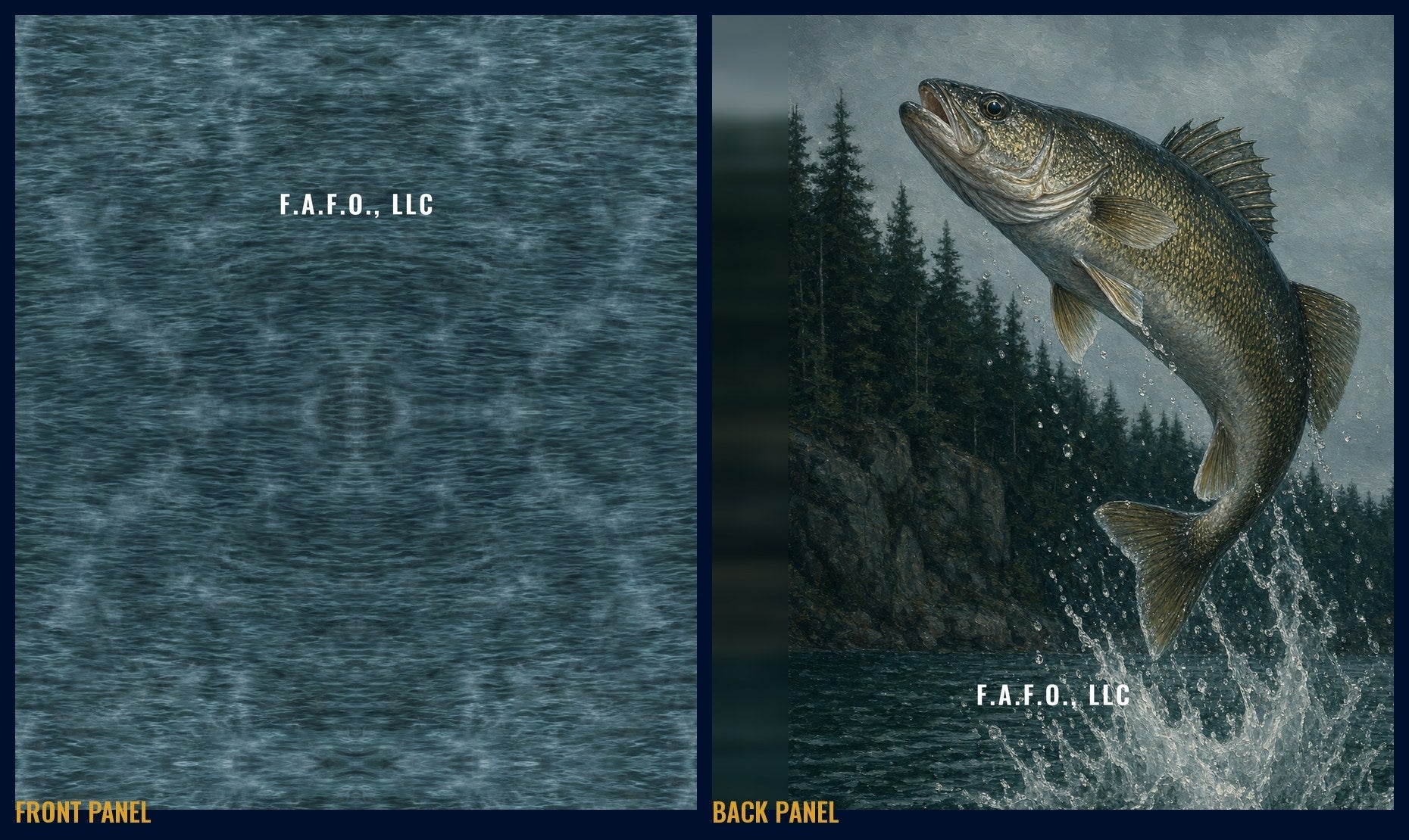 great-lakes front and back panels, repositioned back art