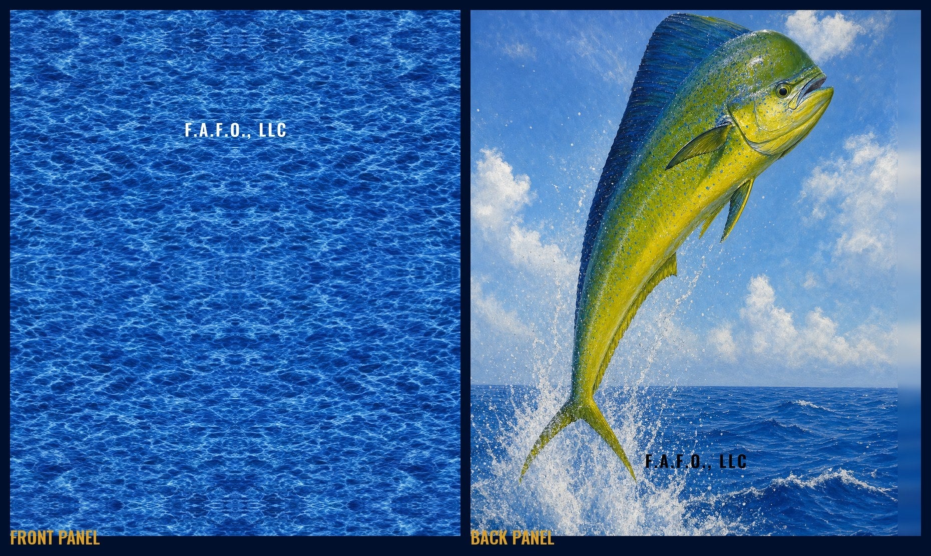 gulf-offshore front and back panels, repositioned back art