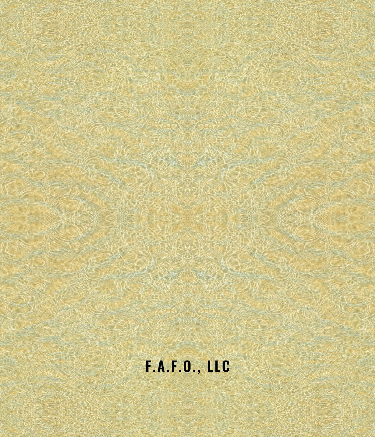 Plain Sand all-over fishing shirt back panel, pattern only - Freedom Advocates Florida Official, LLC
