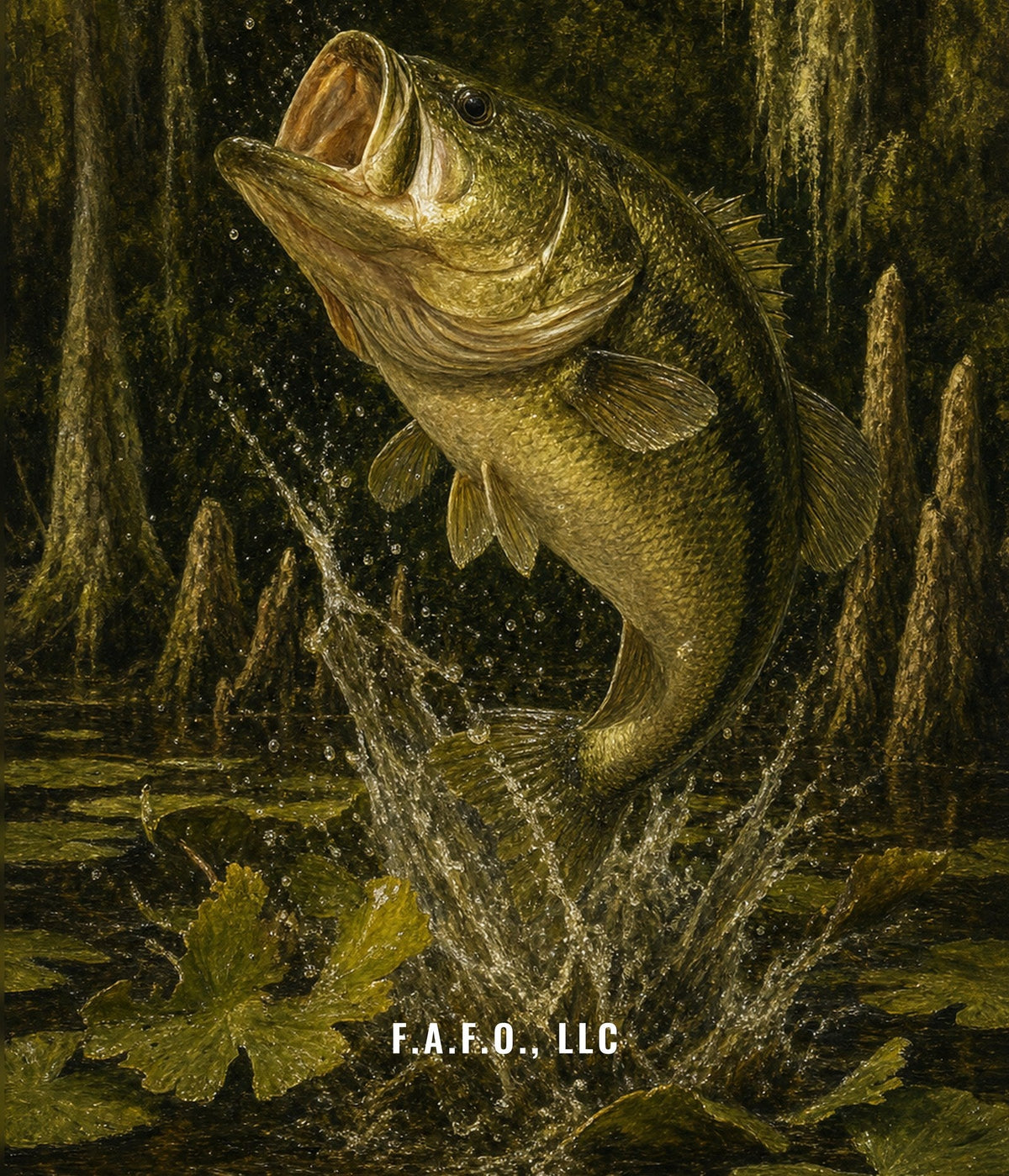 southern-freshwater back panel, repositioned so the fish head clears the seams