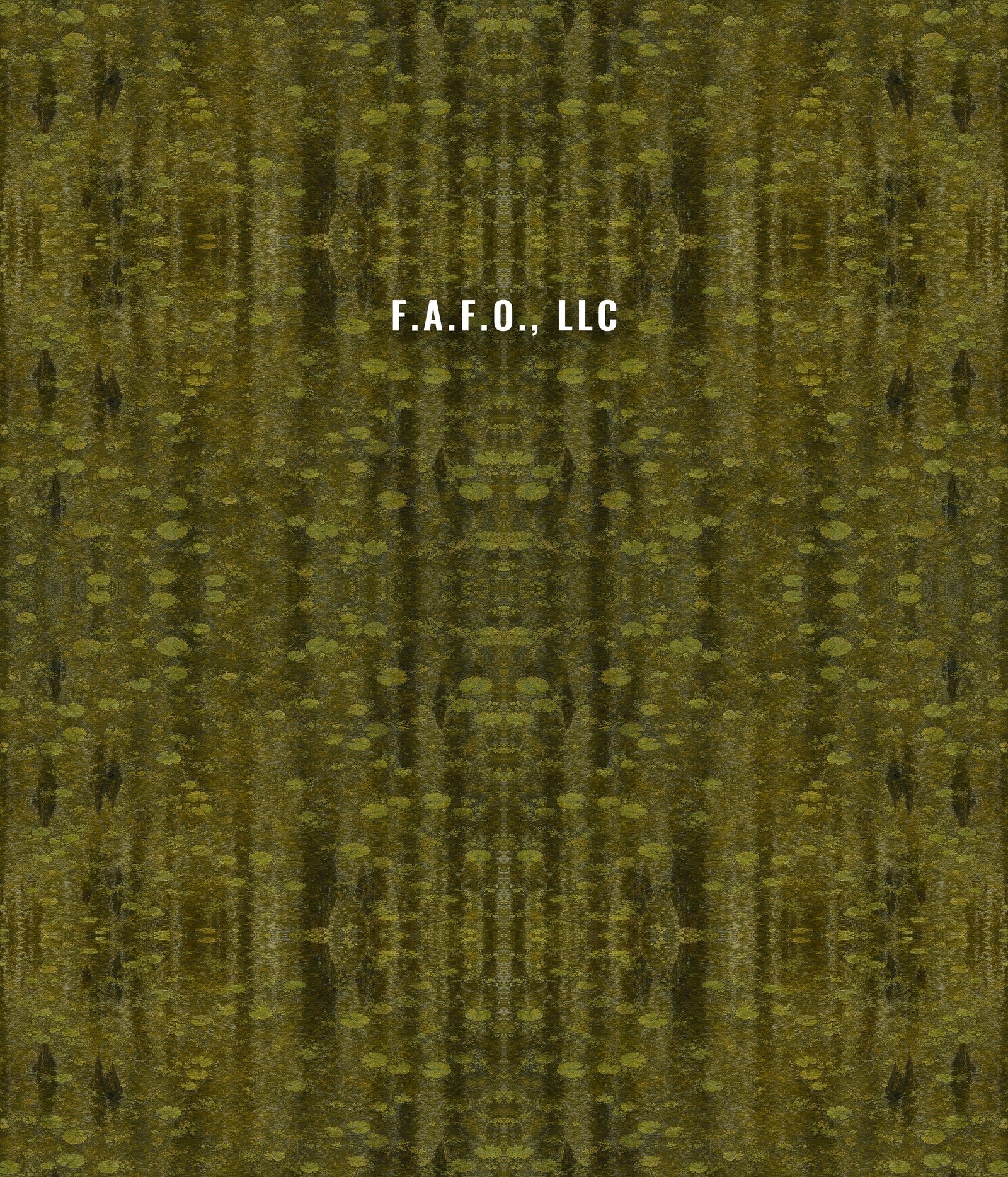 southern-freshwater front panel, company name with soft drop shadow