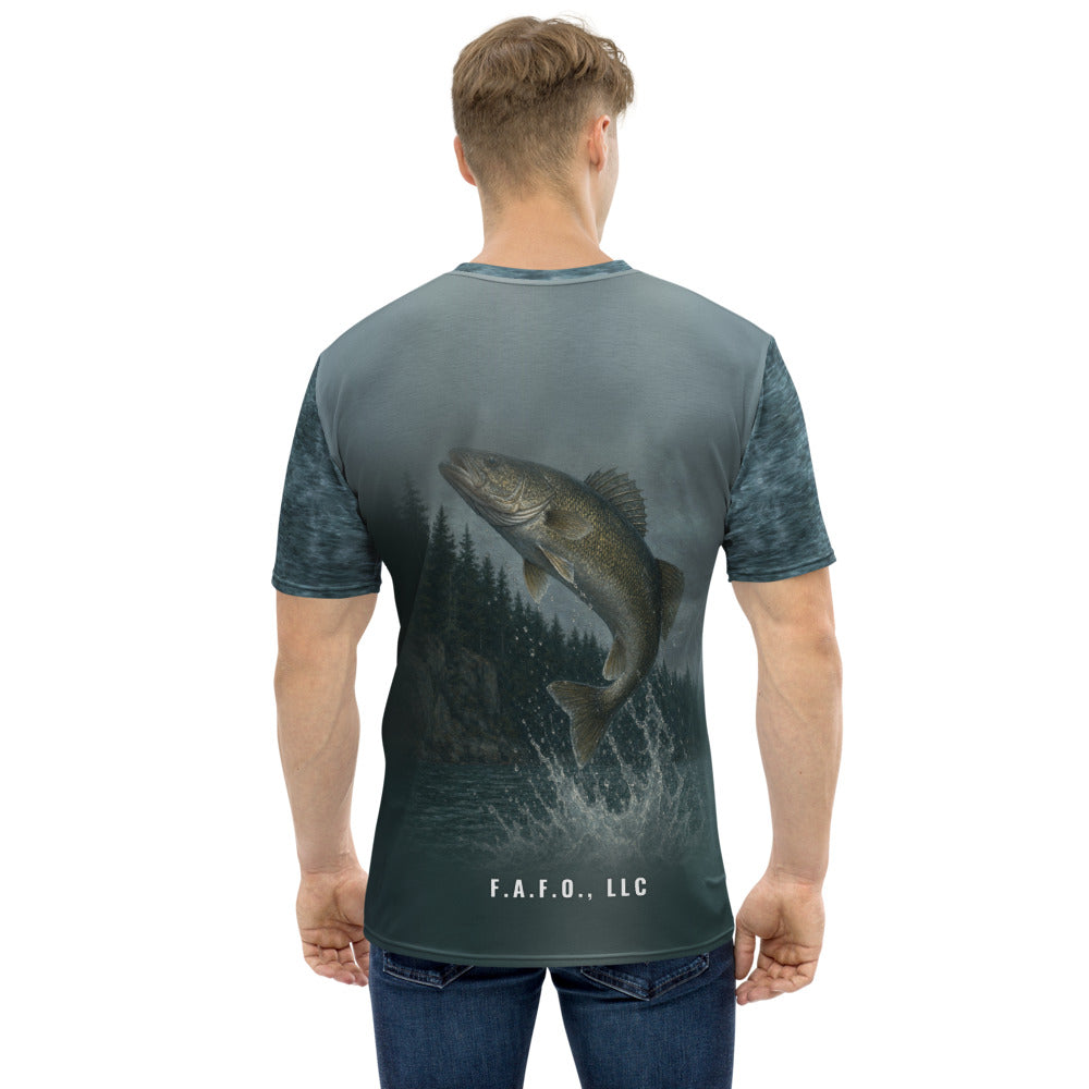 F.A.F.O., LLC fishing shirt great lakes back