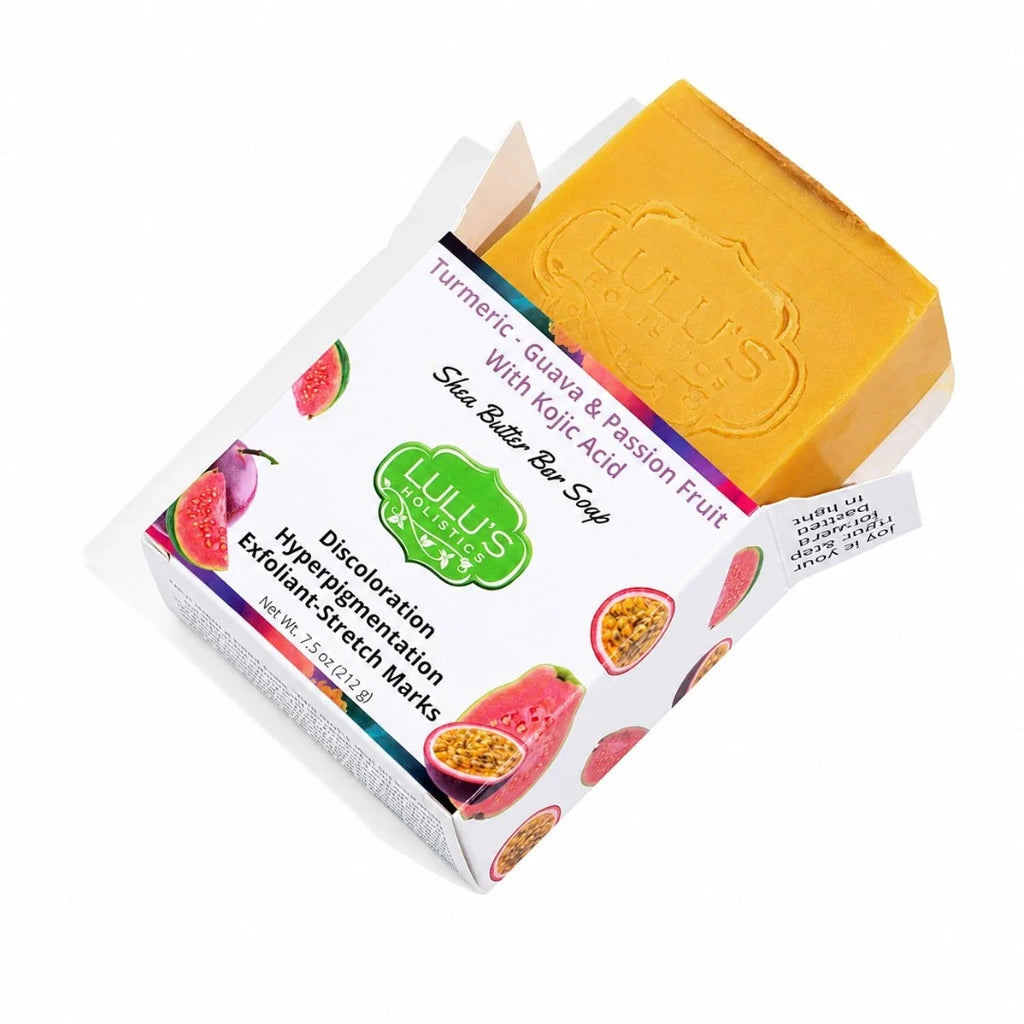Guava Passionfruit Turmeric Kojic Shea Butter Bar Soap – Target Uneven Tone & Glow