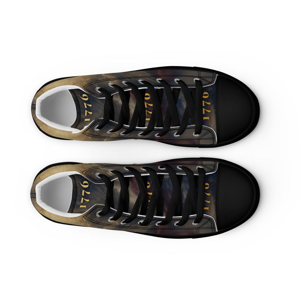 F.A.F.O., LLC full-wrap high-top shoe mockup - top-down pair