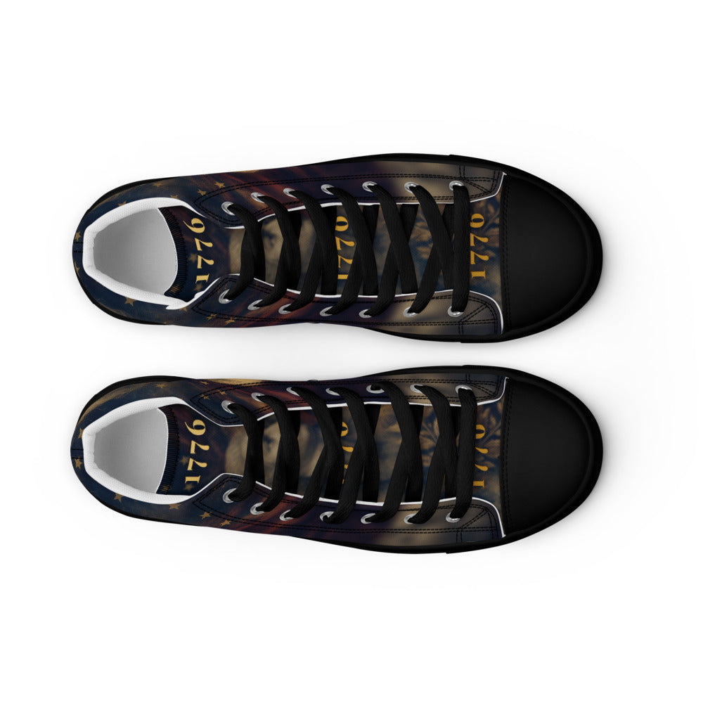 F.A.F.O., LLC full-wrap high-top shoe mockup - top-down pair