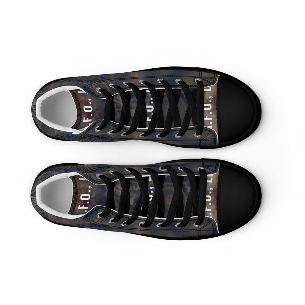 F.A.F.O., LLC full-wrap high-top shoe mockup - top-down pair