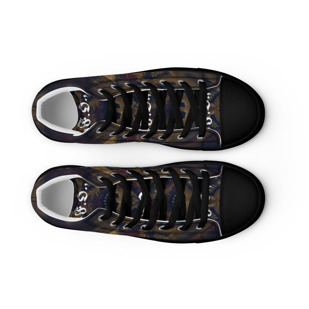 F.A.F.O., LLC full-wrap high-top shoe mockup - top-down pair