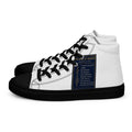 The Bill of Rights 1791 printed on black high-top canvas shoes - Freedom Advocates Florida Official, LLC