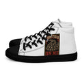 Don't Tread On Me 1775 printed on black high-top canvas shoes - Freedom Advocates Florida Official, LLC