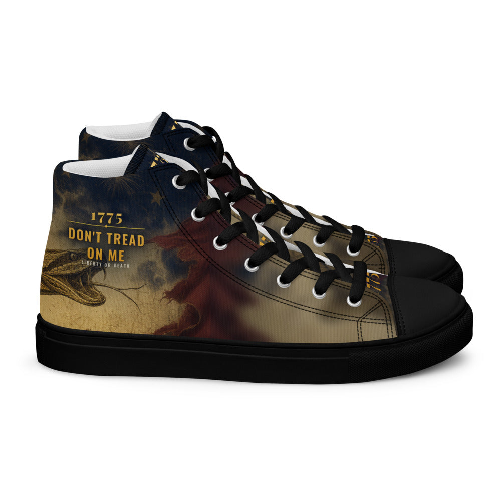 F.A.F.O. full-wrap high-top shoe mockup - right shoe, outer side