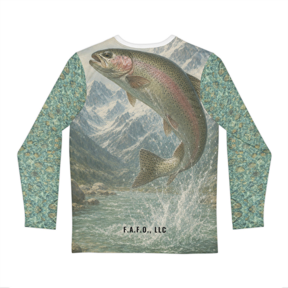 rocky-mountain shirt back mockup, repositioned art