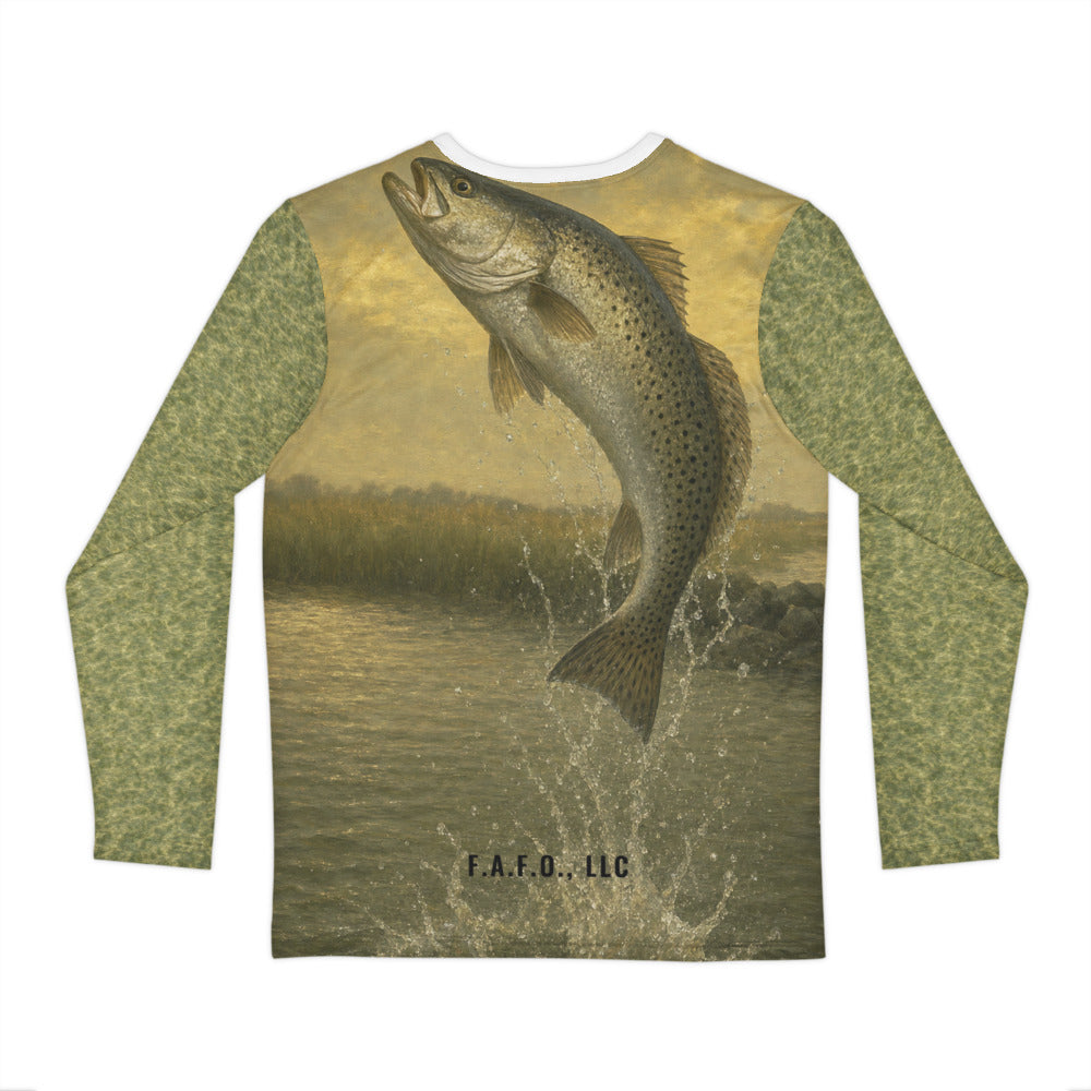texas-gulf shirt back mockup, repositioned art