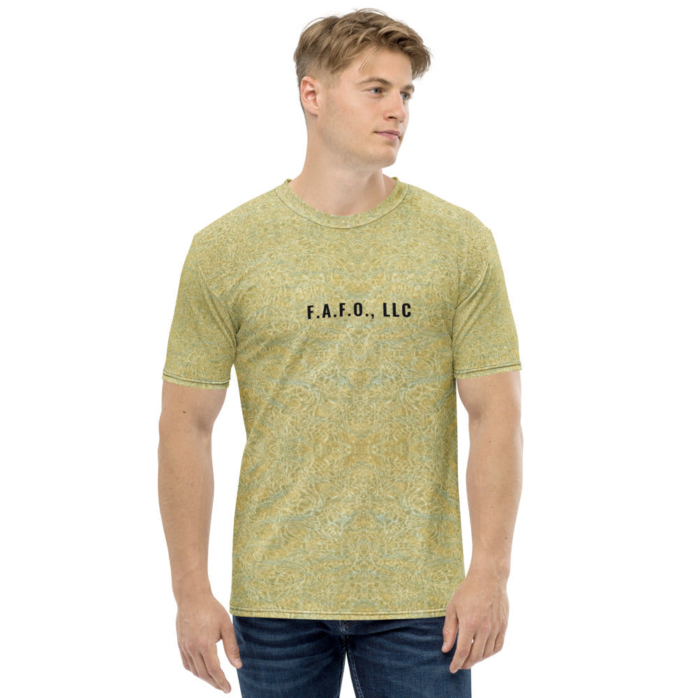 F.A.F.O., LLC fishing shirt plain sand front