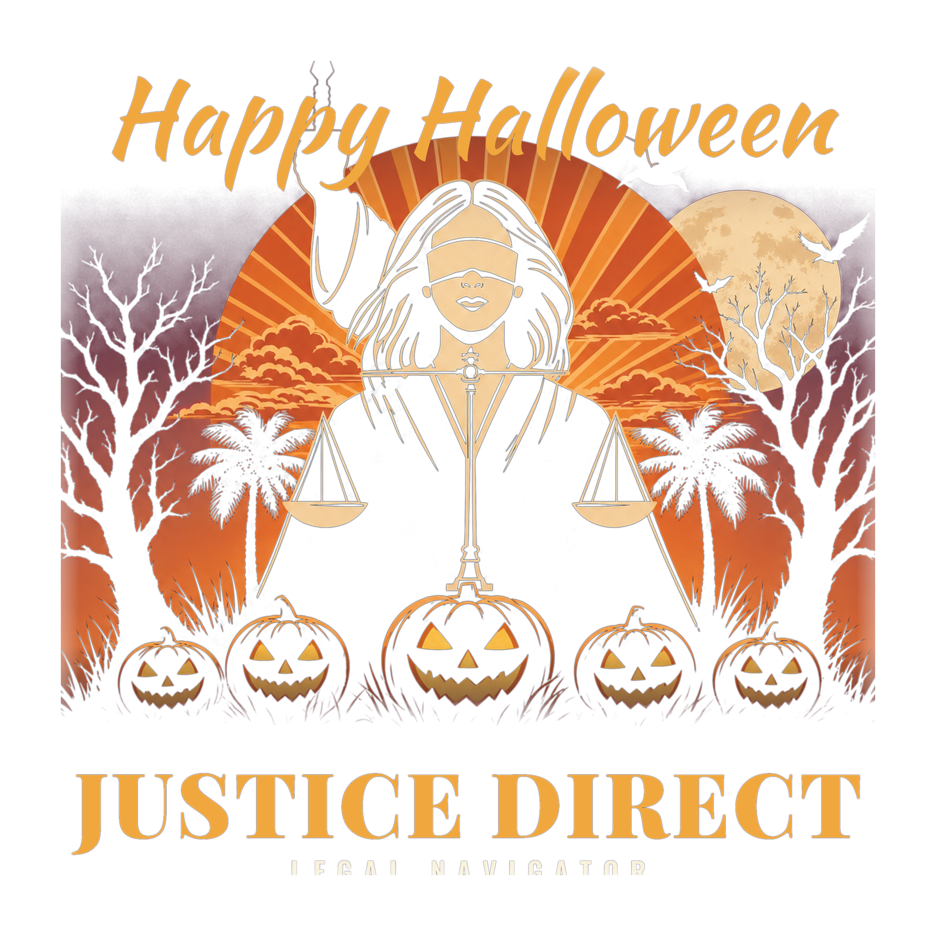 halloween logo print art - Freedom Advocates Florida Official, LLC