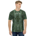 Pacific Northwest Fishing Shirt (Short Sleeve) — Chinook salmon - front view - real Printful mockup - Freedom Advocates Florida Official, LLC