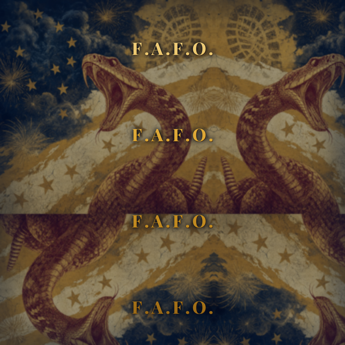 F.A.F.O. full-wrap shoe tongue print panel (2250x2250, 150 dpi)